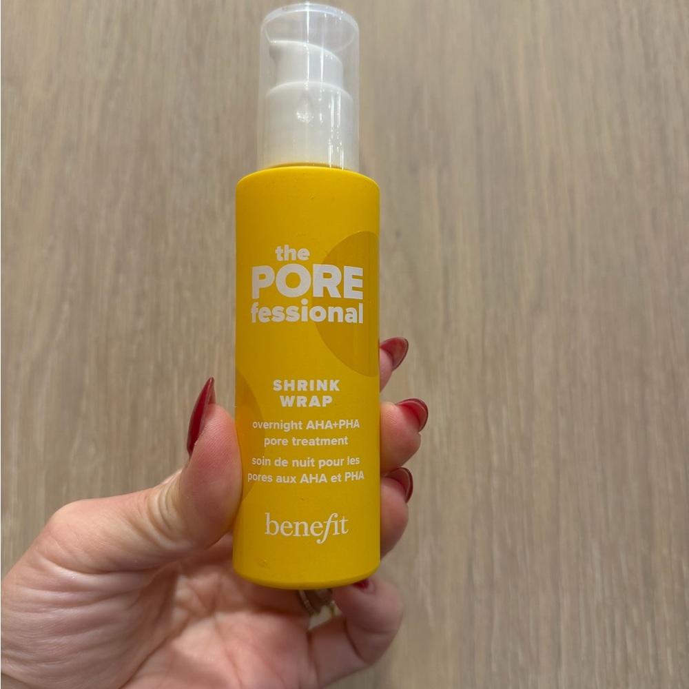 Benefit POREfessional Shrink Wrap AHA PHA BHA overnight Serum